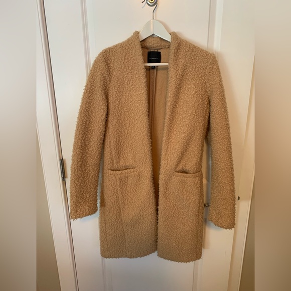 Tan Teddy Bear Coat - Picture 1 of 2